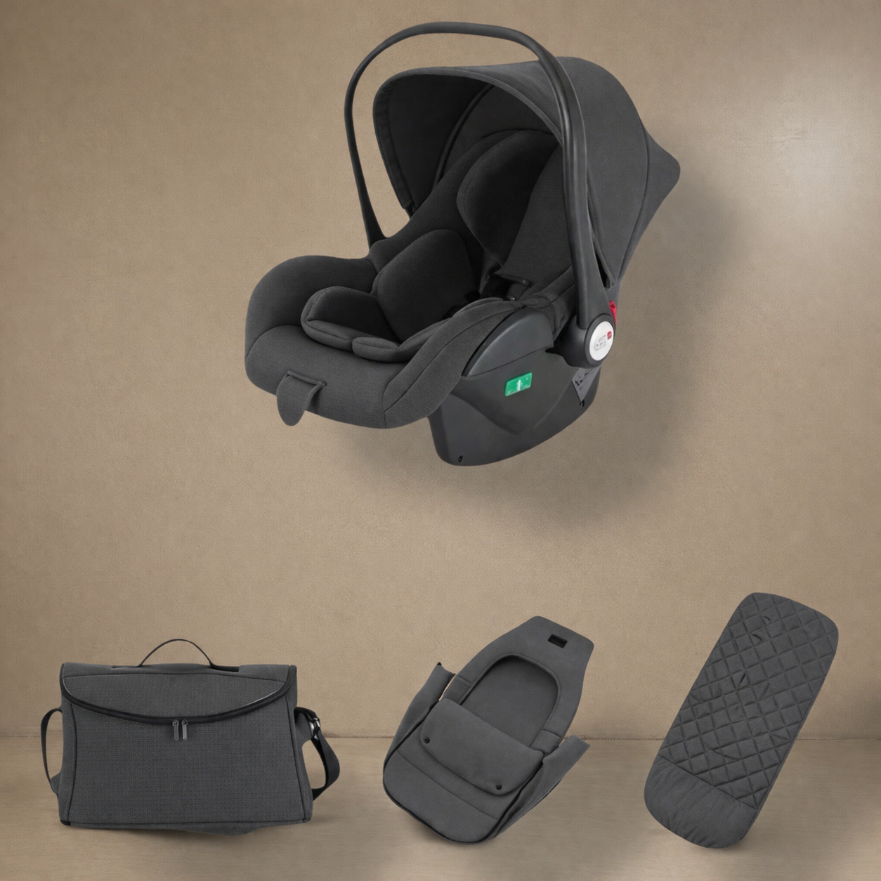 Pack 3 en 1 Élégance ￼gris